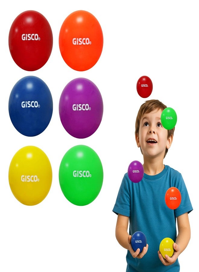 GISCO مجموعة جيسكو للشعوذة - أدوات شعوذة صغيرة ناعمة، متينة وسهلة الاستخدام، مجموعة ملونة من 6 قطع للتعلم والتدريب - Image 1